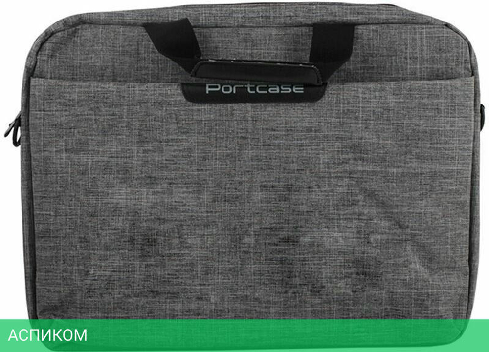 Сумка для ноутбука Portcase KCB-161 серый