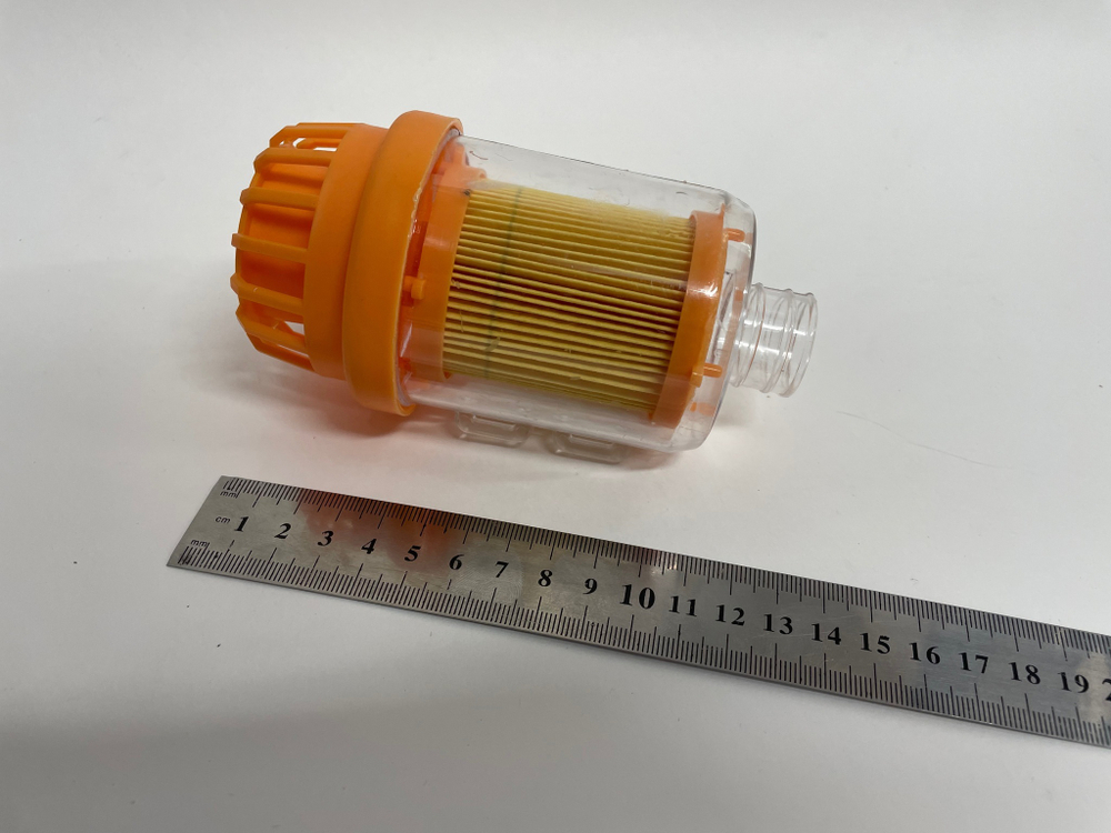 Фильтр (оранжевый) воздушный для автономного отопителя вход 25мм (1 шт.)