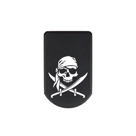 Пятка +3 патрона для магазинов Grand Power, ПЛК, CZ, Tanfoglio с гравировкой Пираты