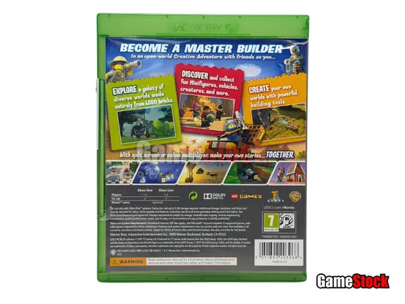 Xbox One/Series X LEGO Worlds (Б/У, Полностью на русском языке)