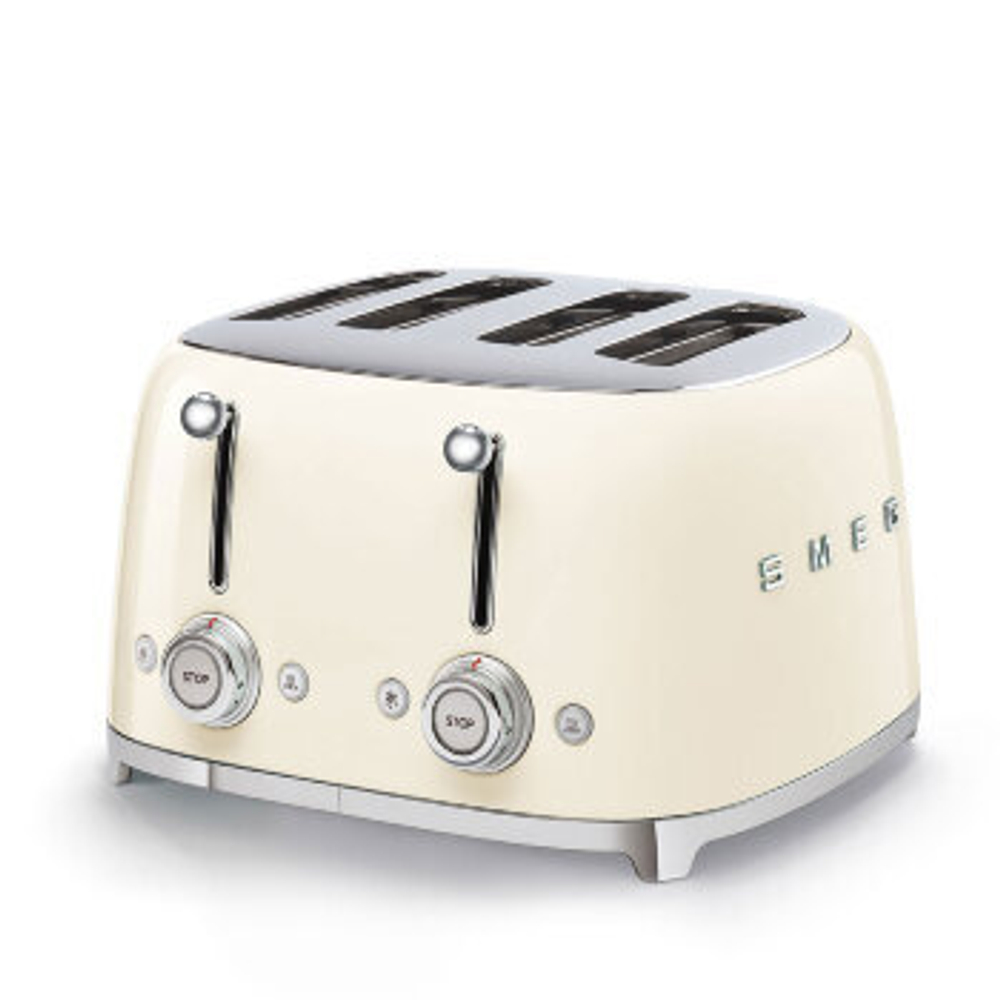 Тостер Smeg TSF03CREU, кремовый