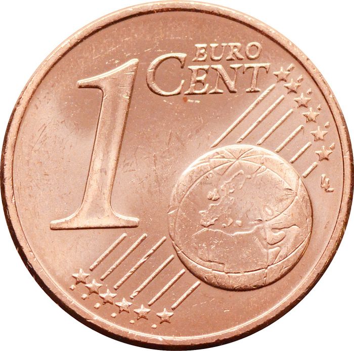 1 евроцент 2009 Ирландия (1 euro cent)