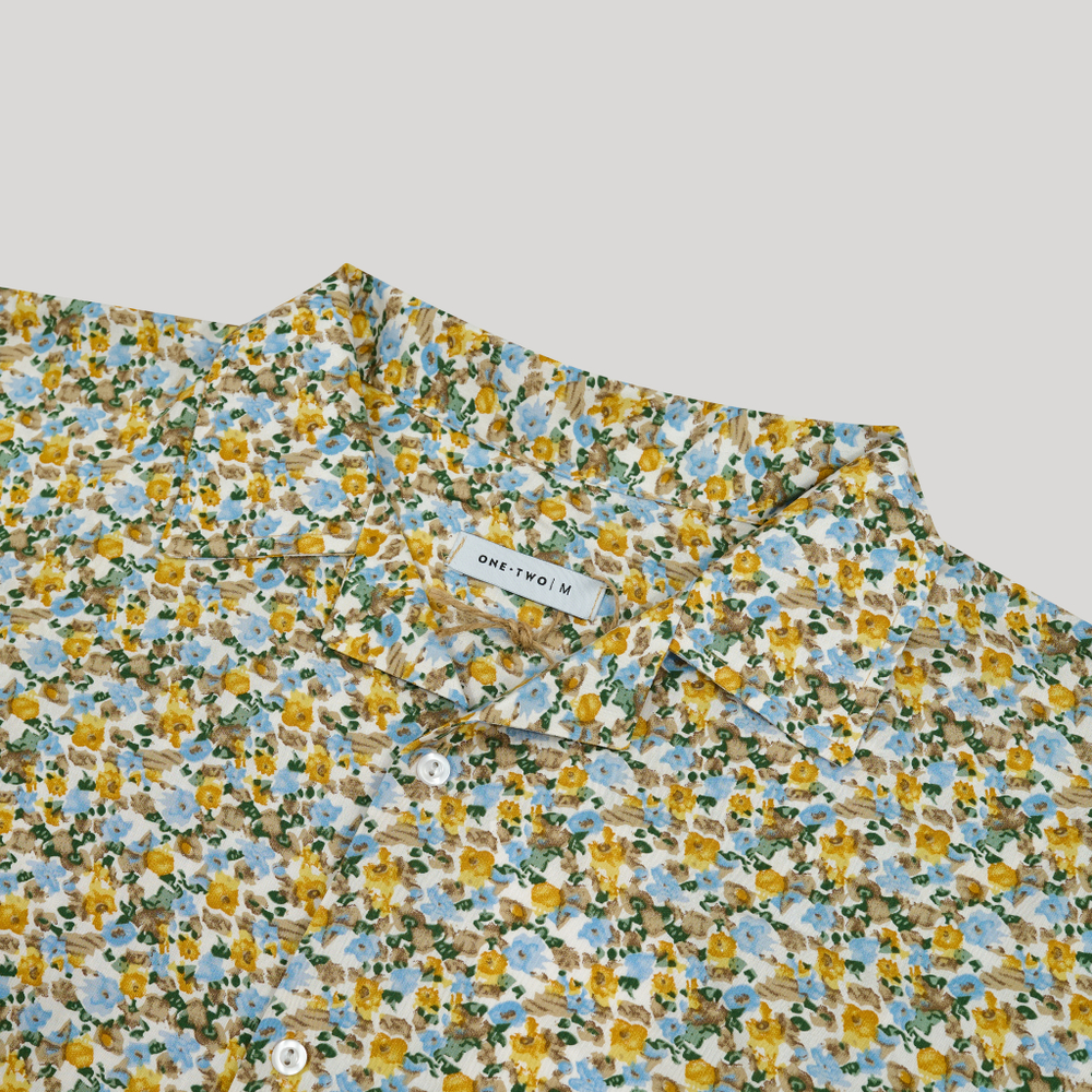 Short Sleeve Shirt Floral Print #4