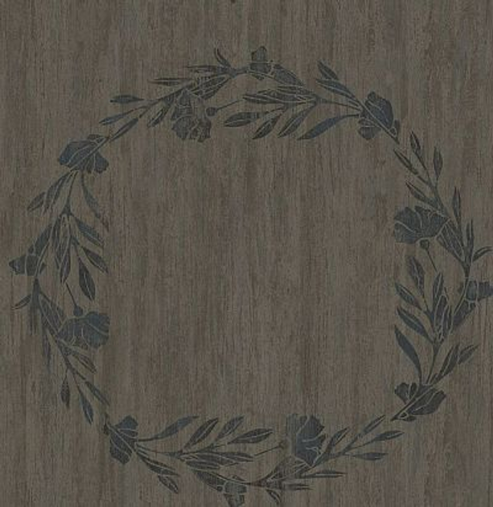 Обои с цветочными кругами REV104