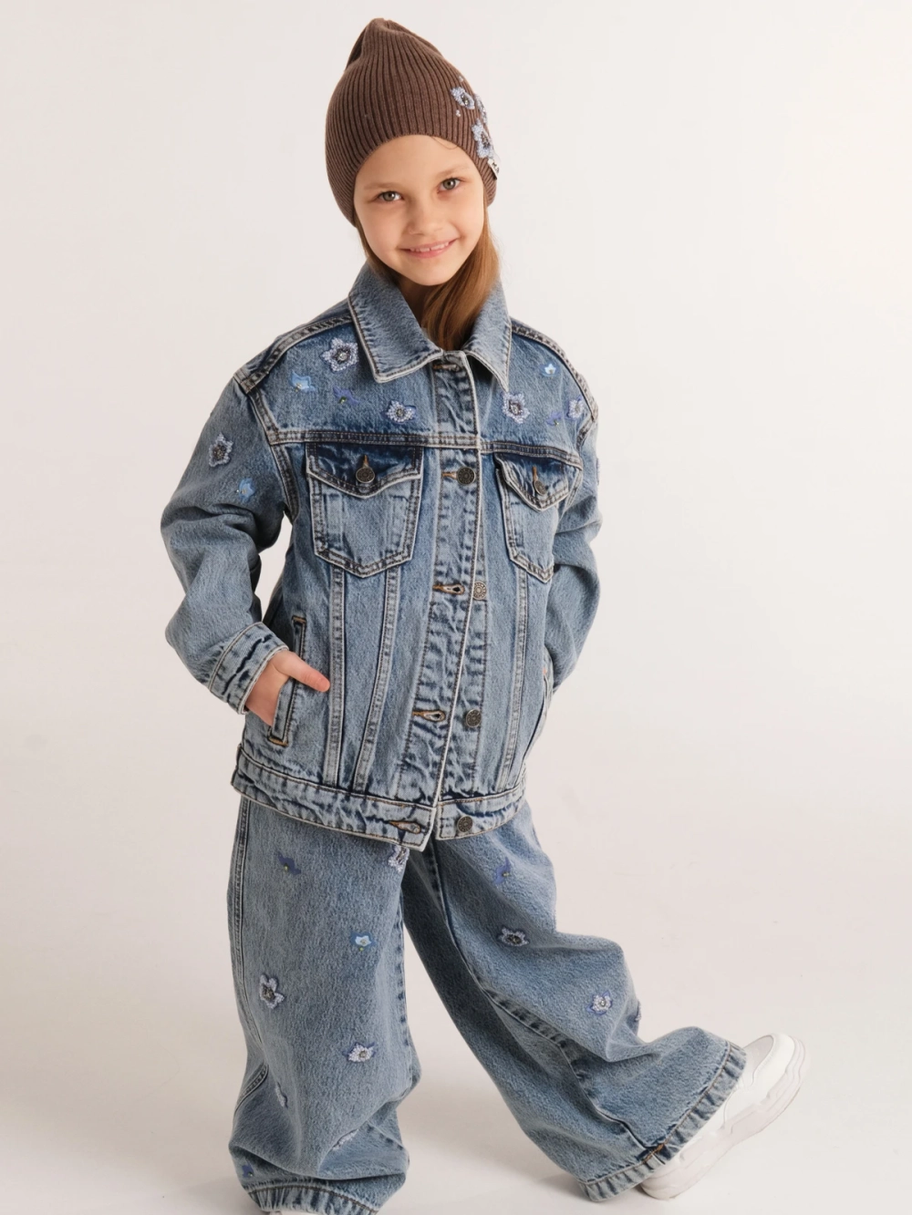 Жакет джинсовый NEZABUDKA CHILD, синий