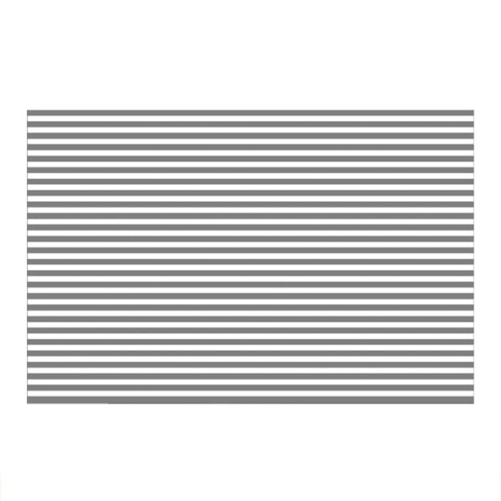 Сервировочная салфетка прямоугольная 26х41 см прозрачная Полоски