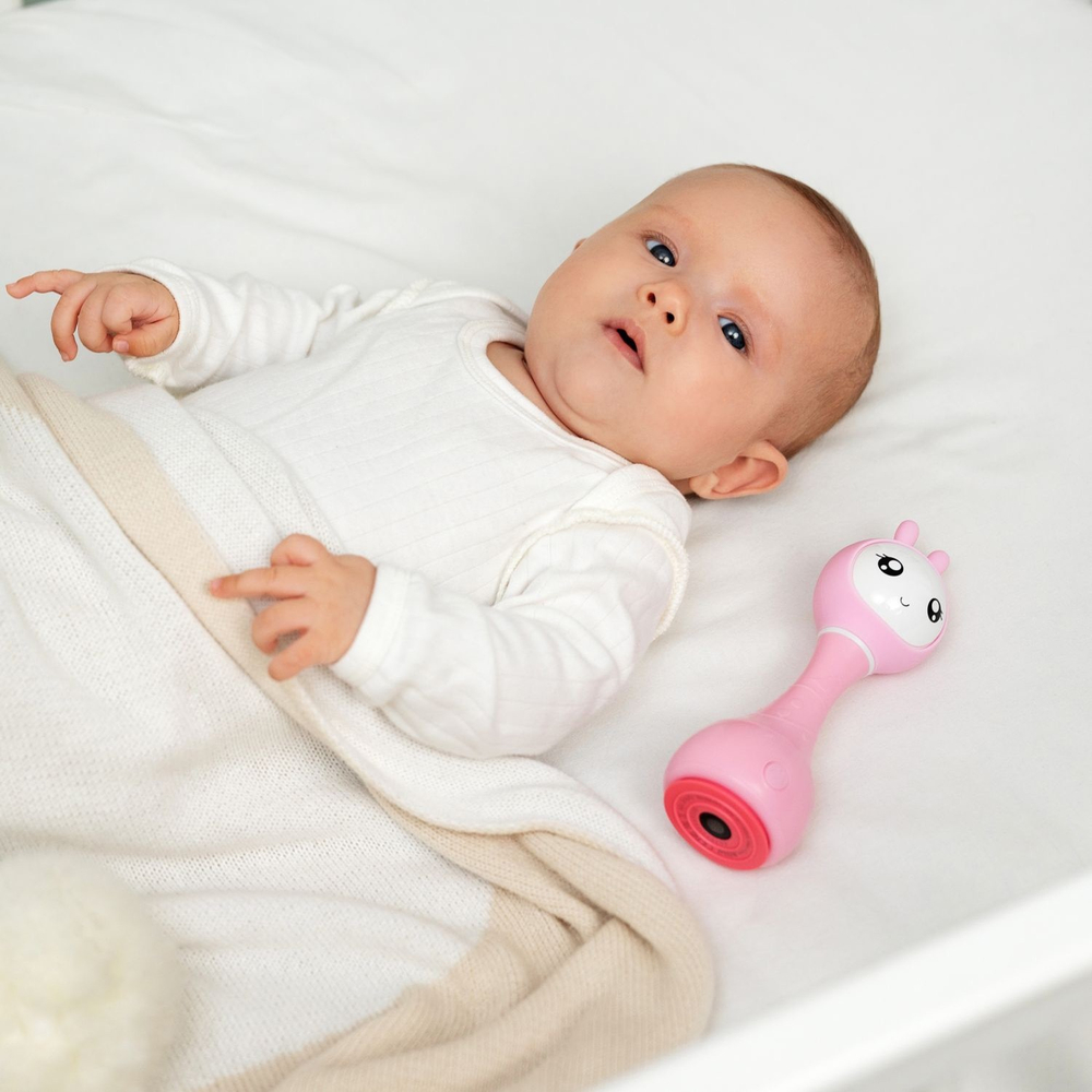 Музыкальная игрушка Умный зайка alilo, Розовый