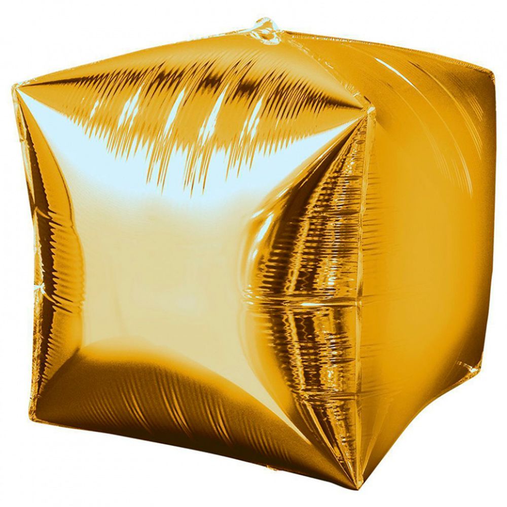 AN 3D Куб 15" Металлик Gold (БГ-19)