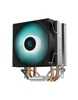 DEEPCOOL AG300 MARRS LGA1700/1200/115X/AM5/AM4 (36шт/кор, TDP 150Вт, PWM, Static LED Lighting, Fan 92mm, 3 тепл. Трубки прямого контакта) RET