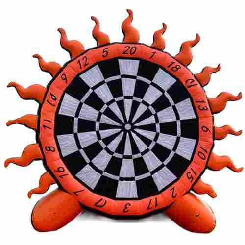 Надувной дартс «Пламя» на подкачке, диаметр 5 м, размер 5×2,5×5 м