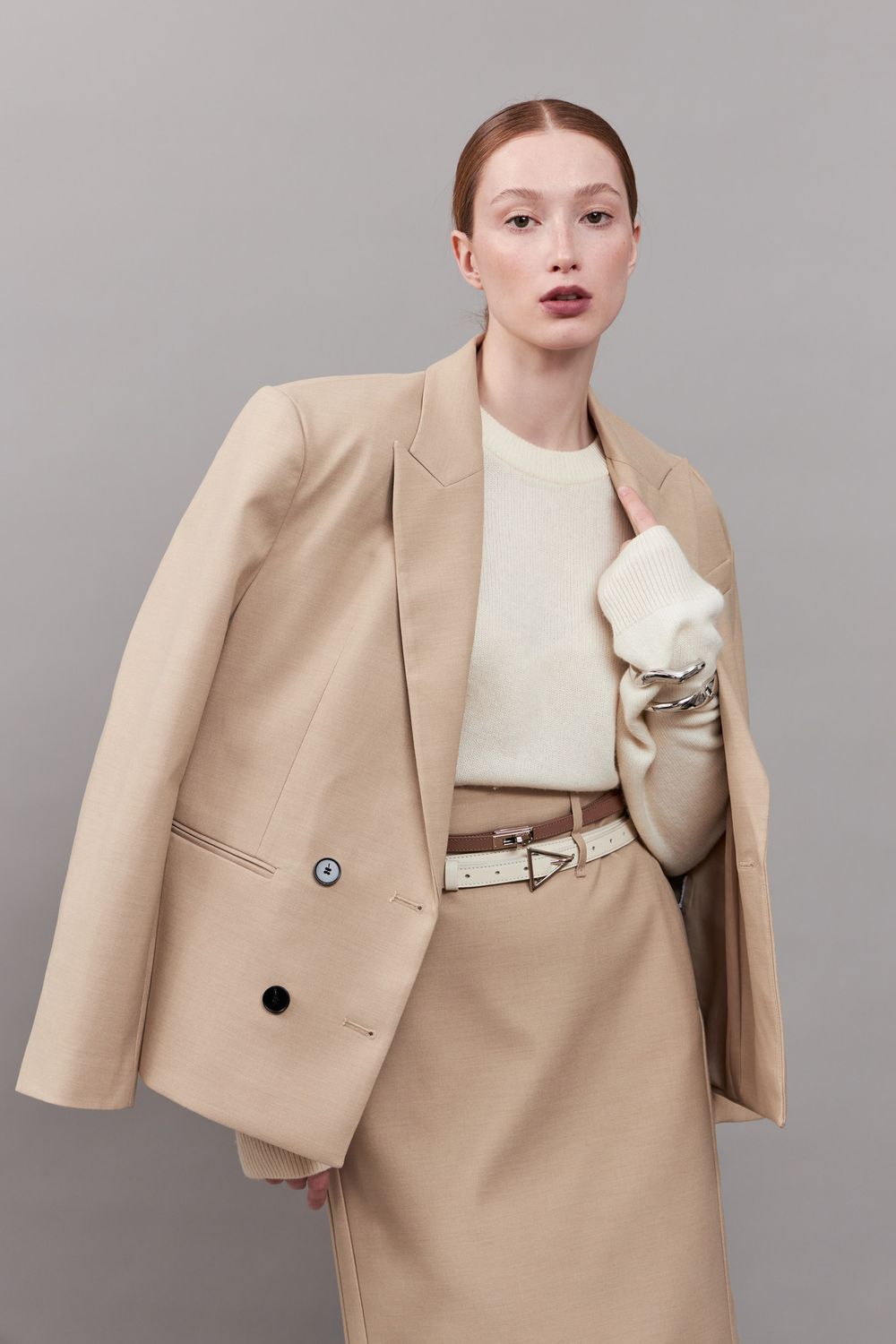 ТОНКИЙ РЕМЕНЬ В ДВА ОБОРОТА CARAMEL