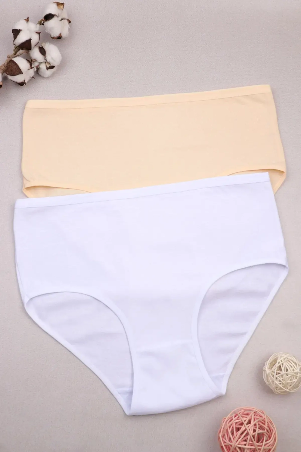 Трусы женские однотонные р.48-54