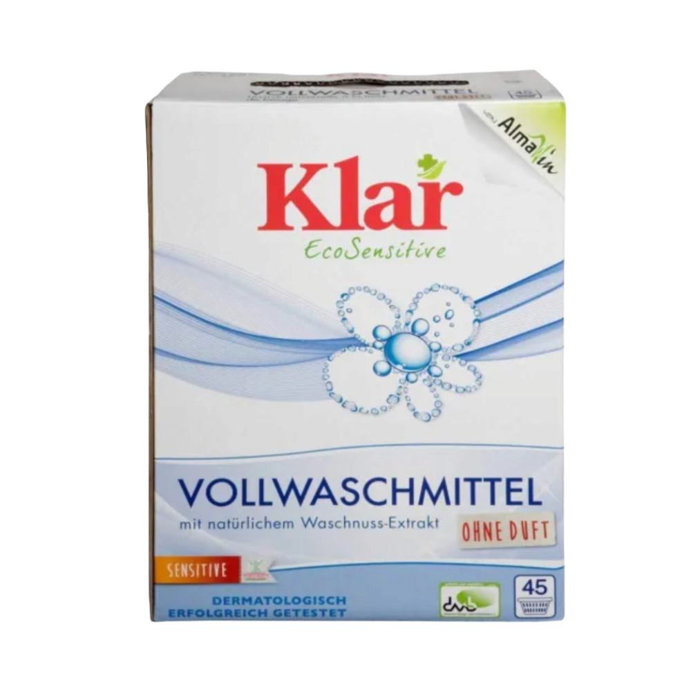 Стиральный порошок для белого и хорошо окрашенного белья, 2, 475 кг (Klar)
