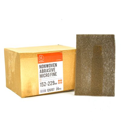 RoxelPro 126157 шлифовальный войлок, лист 152 х 229 х 10 мм, серый Р2000 Micro Fine