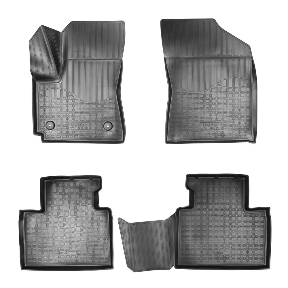 Ковры в салон Norplast/Unidec для FAW Besturn X40 (2016-)Полиуретан,Черный, арт.NPA11-C205-051