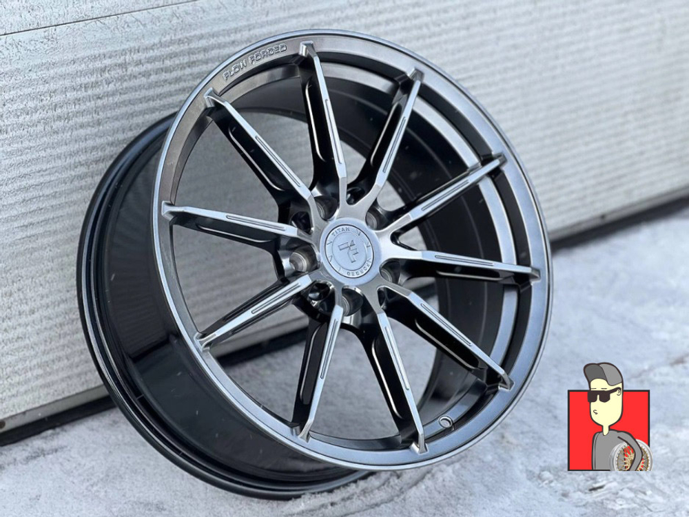 Комплект дисков Brixton Flow From Titan Forged TF34 18x8 et35 5x112