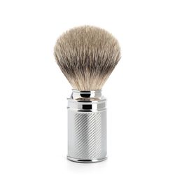 Помазок MUEHLE TRADITIONAL, барсучий ворс высшей категории Silvertip, хром (091 M 89)