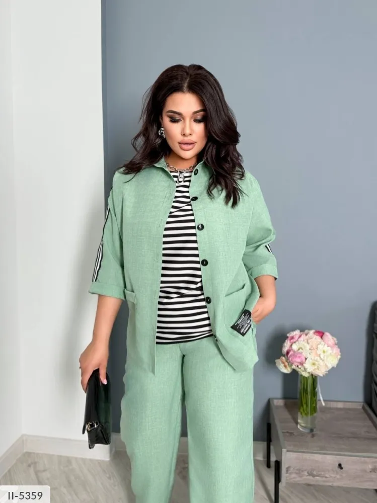 Костюм тройка II-5356 Фабрика Моды