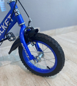 Велосипед детский 2-х колесный ROCKET d-12 (до 50 кг, на рост 90-100см) арт. R0029 синий