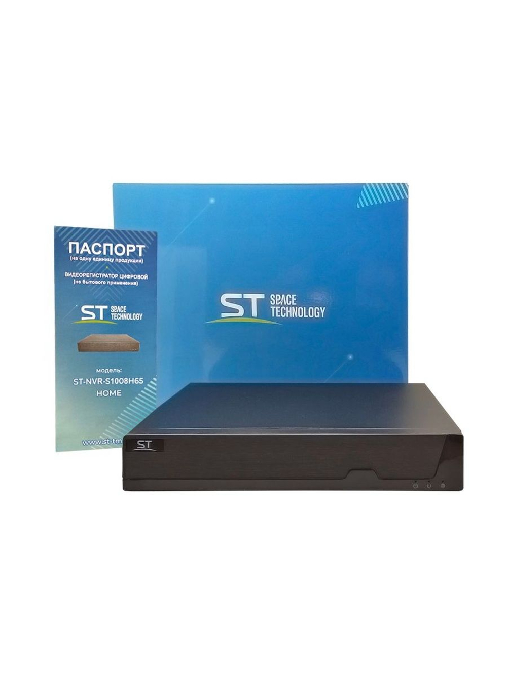 Видеорегистратор IP ST-NVR-S1008H65 10-канальный 8Mp 1 HDD HOME