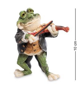 FG-6208-XD Фигура Лягушка «Скрипач» (Sealmark)