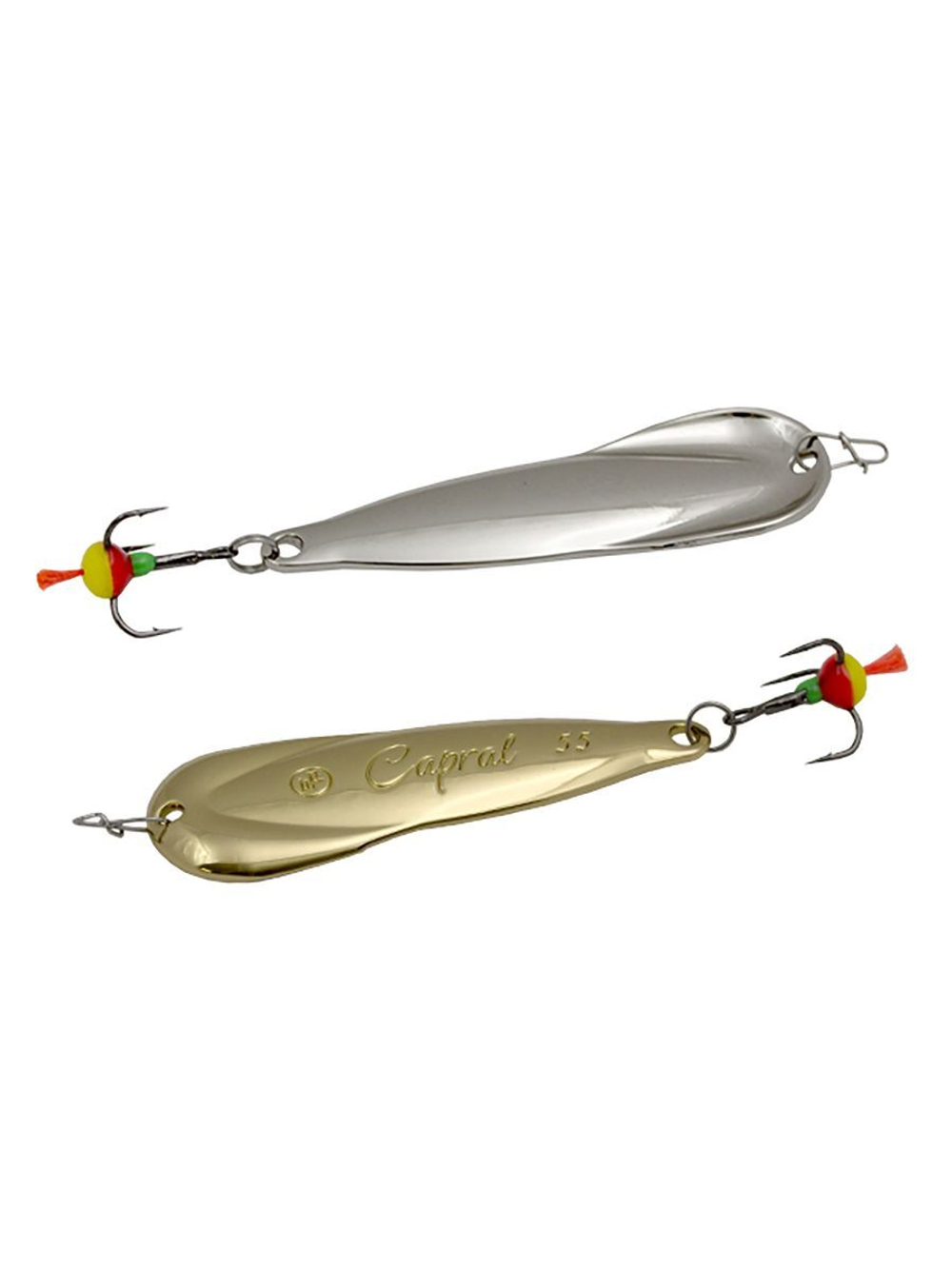 Блесна для рыбалки Capral 55мм 10г, S/G 1 шт