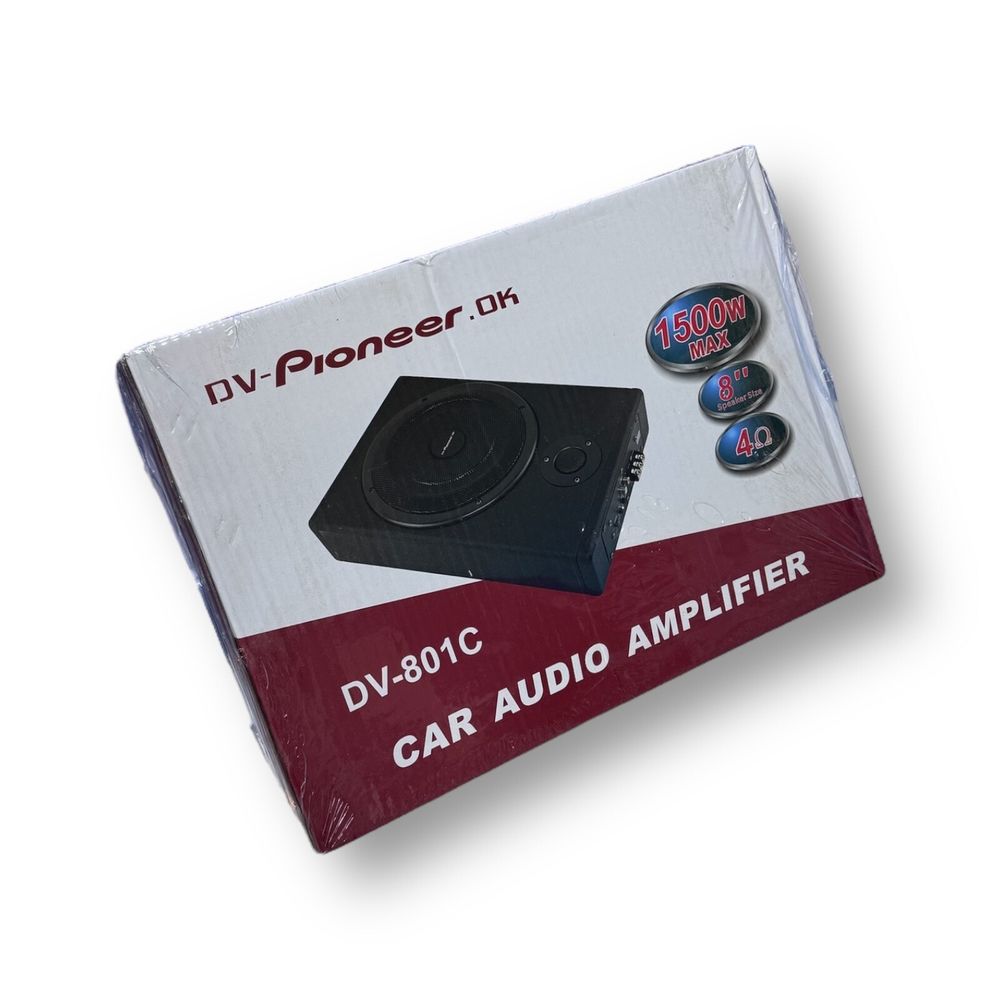 Сабвуфер активный под сиденье 1500W (DV-801C)