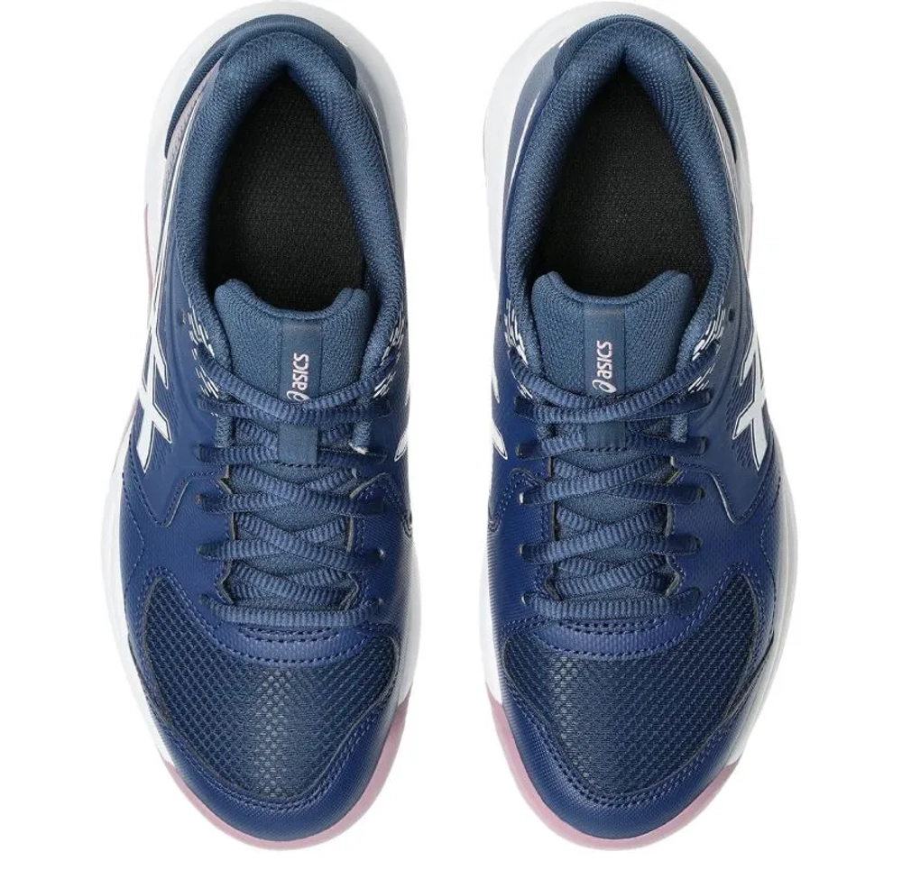 Женские Кроссовки теннисные Asics Gel-Dedicate 9 Clay - independence blue/white