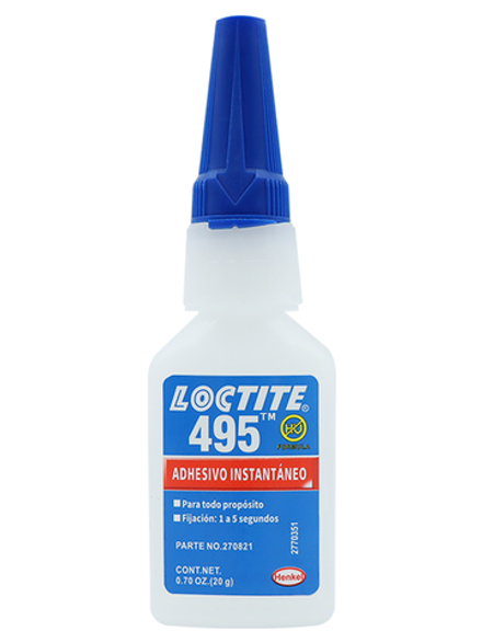 Loctite 495, клей моментального отверждения, химостойкий.