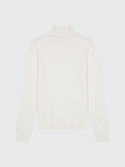 Свитер Calvin Klein Extra Fine Merino Blend Turtleneck Antique White