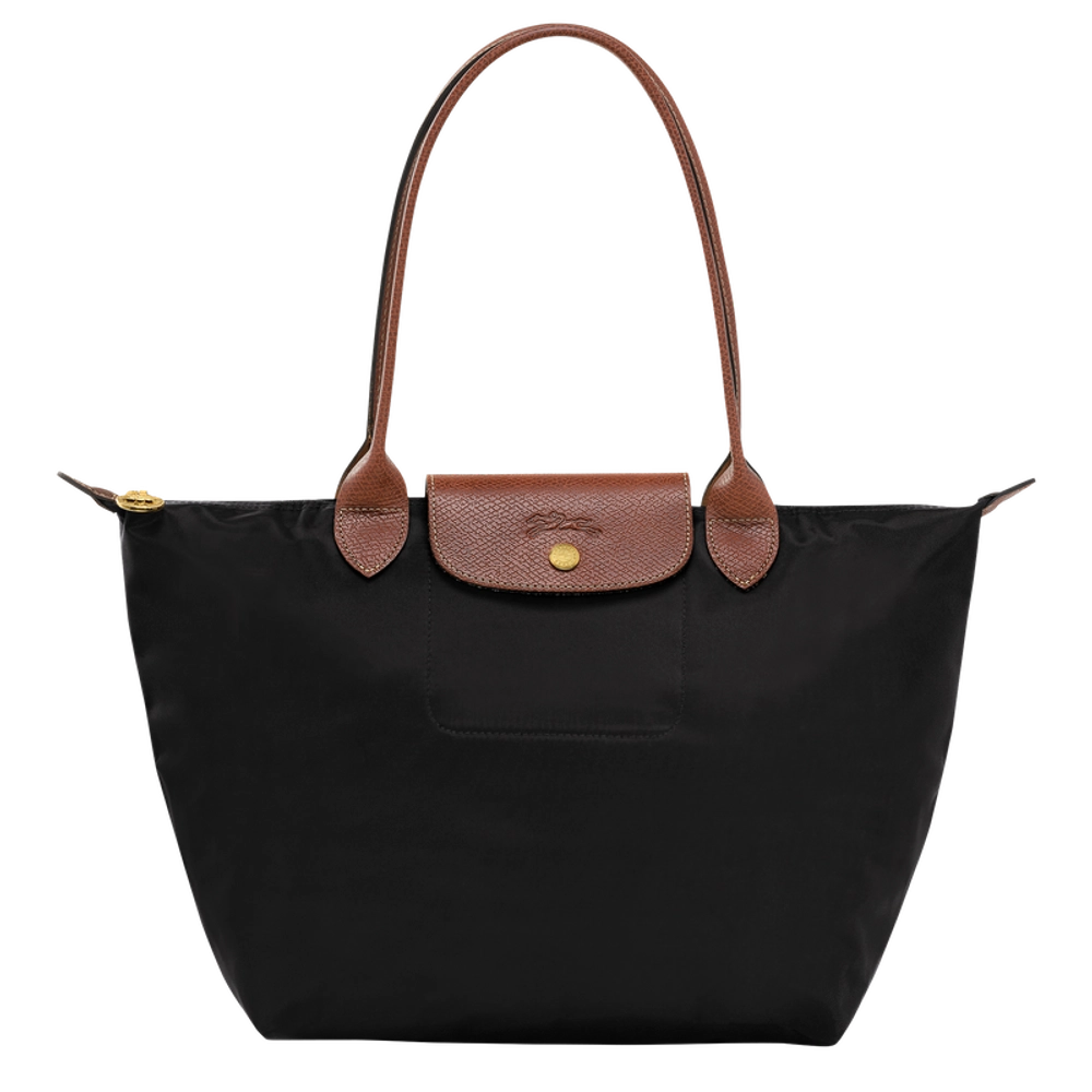 Longchamp Le Pliage Original M Tote Bag "Black - Recycled Сanvas"