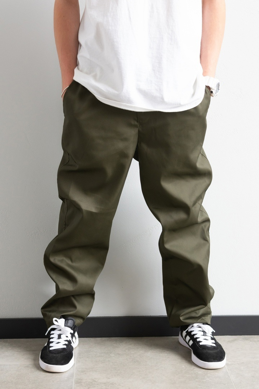 Чиносы BLK CROWN Compton Olive