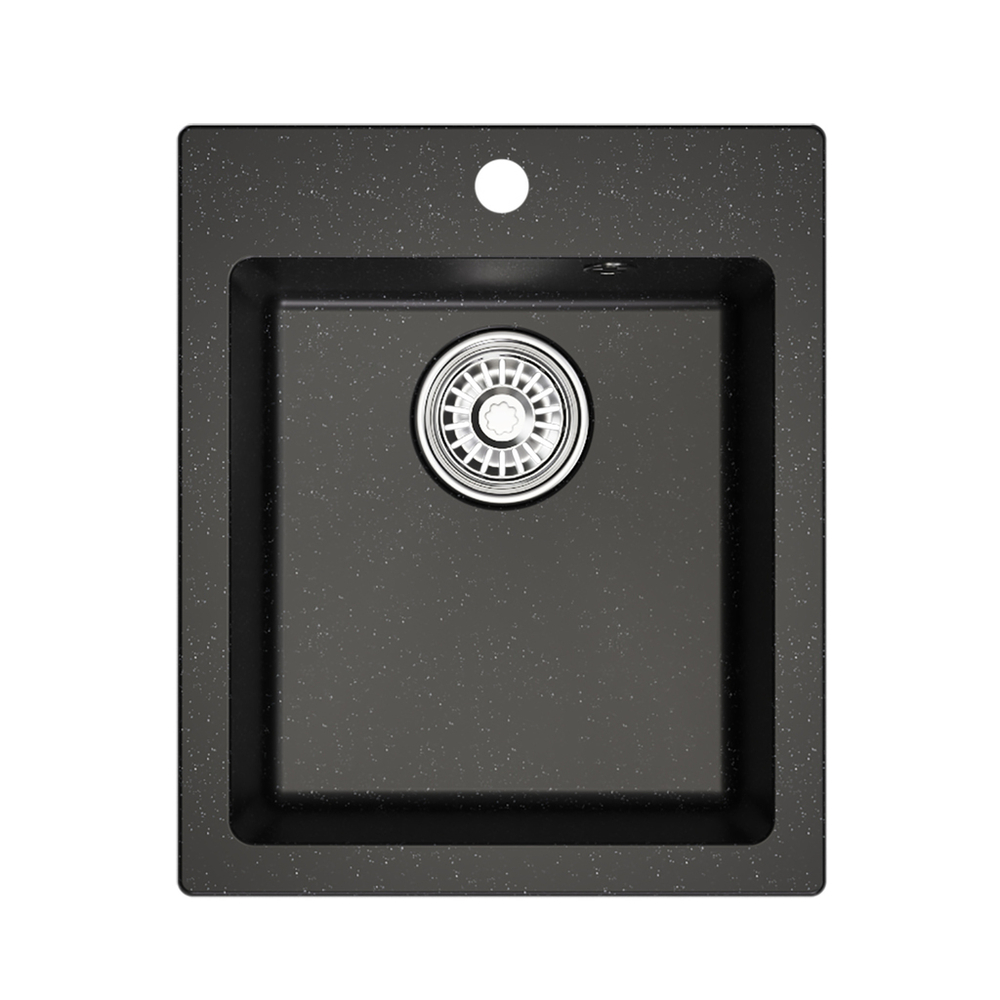 Мойка ML-GM14 КОМФОРТ черная (308), 420*500*190мм