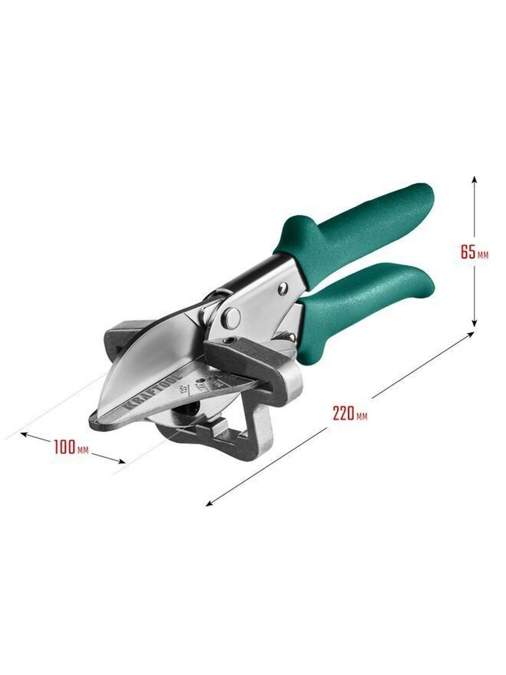 Ножницы строительные угловые для пластмассовых и резиновых профилей