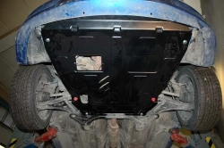 Защита картера и КПП Sheriff для Chevrolet Aveo I (T200) 2003-2006 арт.04.0910
