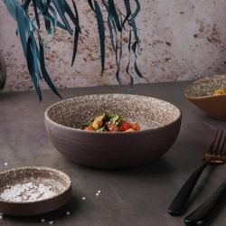 Салатник 730 мл d 16,8 см h5,6 см Brown Untouched Taiga P.L. Proff Cuisine [1]