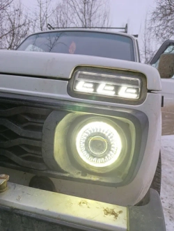 Фары Нива 4х4/Легенд ("Бомбический свет")