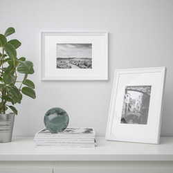 IKEA KNOPPÄNG  (ИКЕА КНОППÄНГ)  -  Рамка, белая, 21x30 см