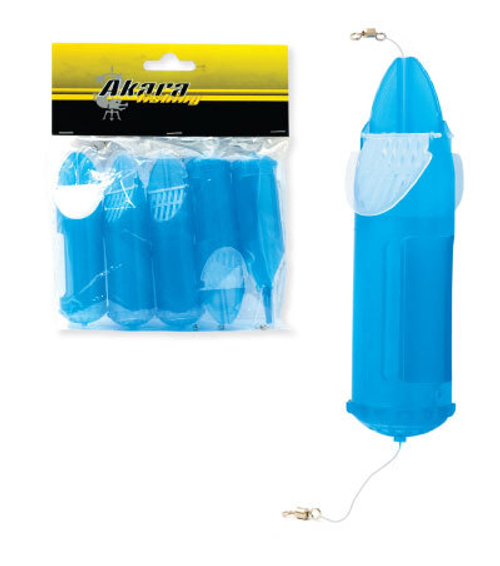 Кормушка Akara пластмассовая самосброс с вертл. COLM-011 S