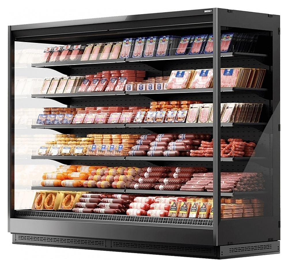 Горка холодильная Dazzl Vega 080 H210 торцевая, RAL9005