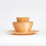 Набор деревянной детской посуды Art of Siberia из сибирского кедра TN61