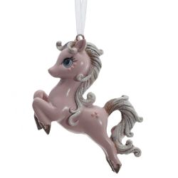 GAEM Фигурка декоративная подвесная "Лошадка", L8 W2 H6,5 см, 2в.