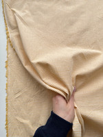 Вареный хлопок 250см. Желтая полоска