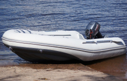 Надувная ПВХ-лодка BADGER Air Line 360, Серый