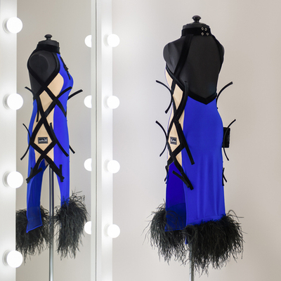 LA 015-01 Спортивное бальное платье для Латины (latina dress)