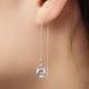 СЕРЬГИ ГВОЗДИКИ, СЕРЬГИ ЦЕПОЧКИ ОПТОМ. СТАЛЬ 316L.