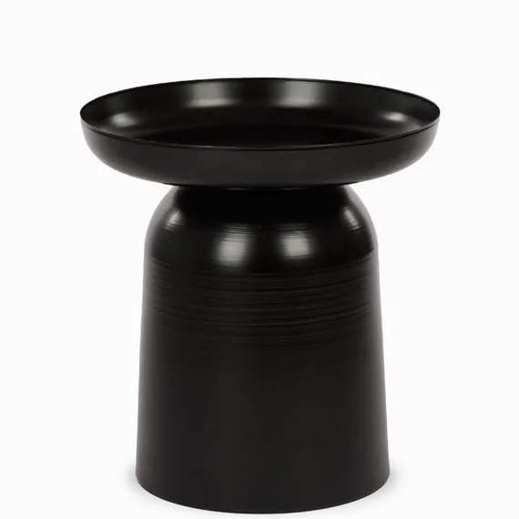 Кофейный стол Terra Ø45х47 см, черный