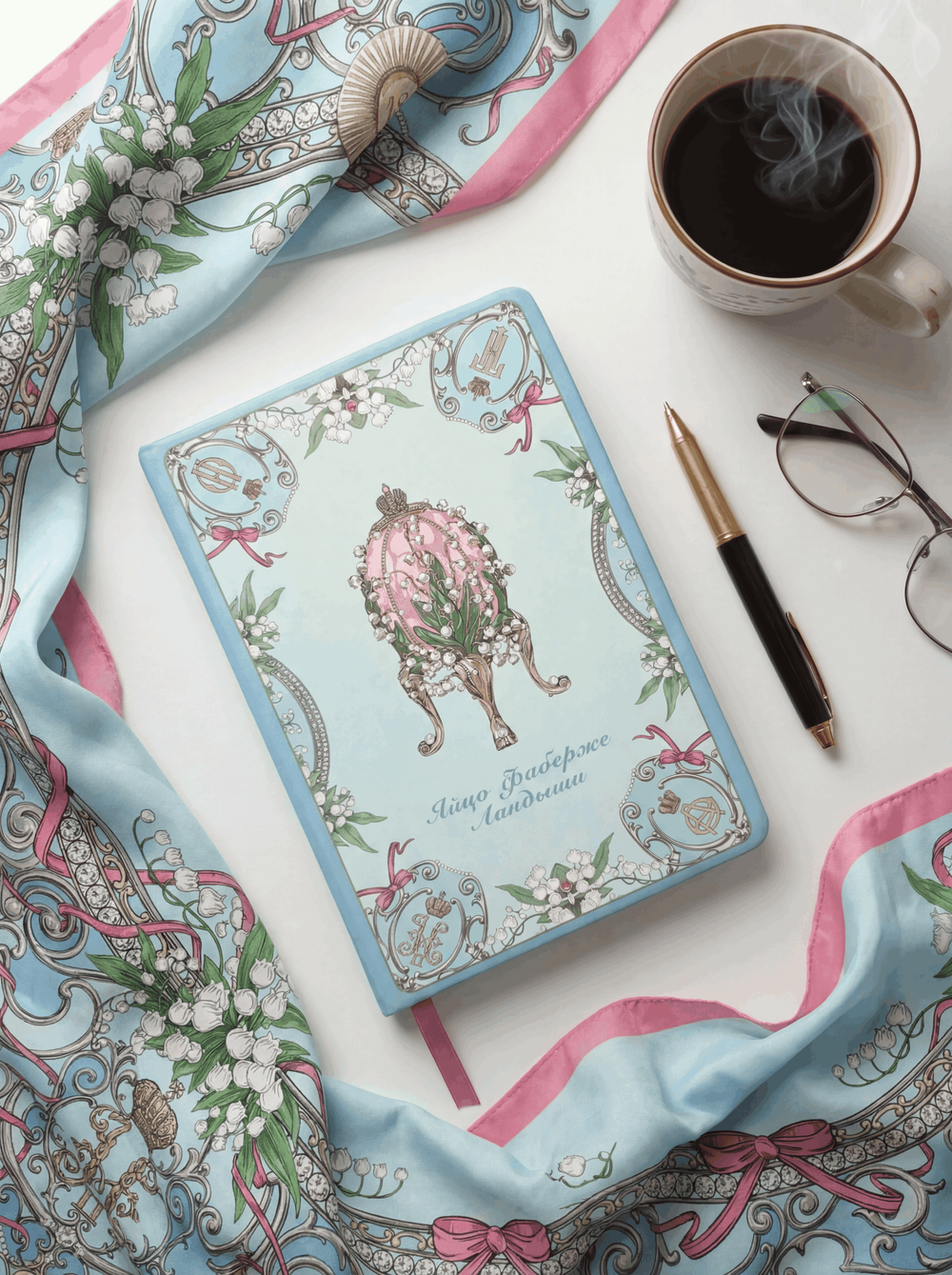 Блокнот «Фаберже. Ландыши»