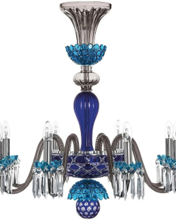 Эффектная люстра из цветного стекла ✨