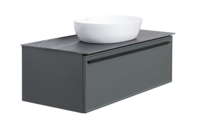 Тумба под раковину La Fenice Elba Grigio серый 100 FNC-01-ELB-G-100